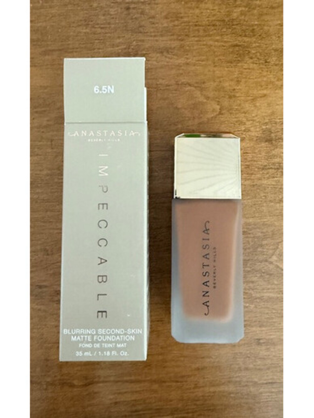 ANASTASIA BEVERLY HILLS Impeccable Blurring Matte FOUNDATION Shade 6.5N NIB
